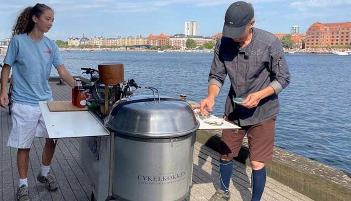 Danish chef serves up gastronomic journey by bike