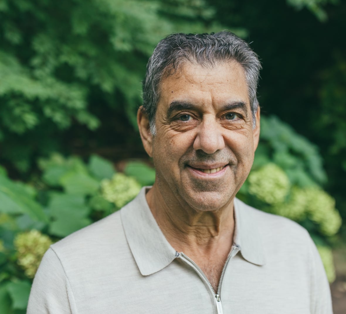 A man poses for the camera. 